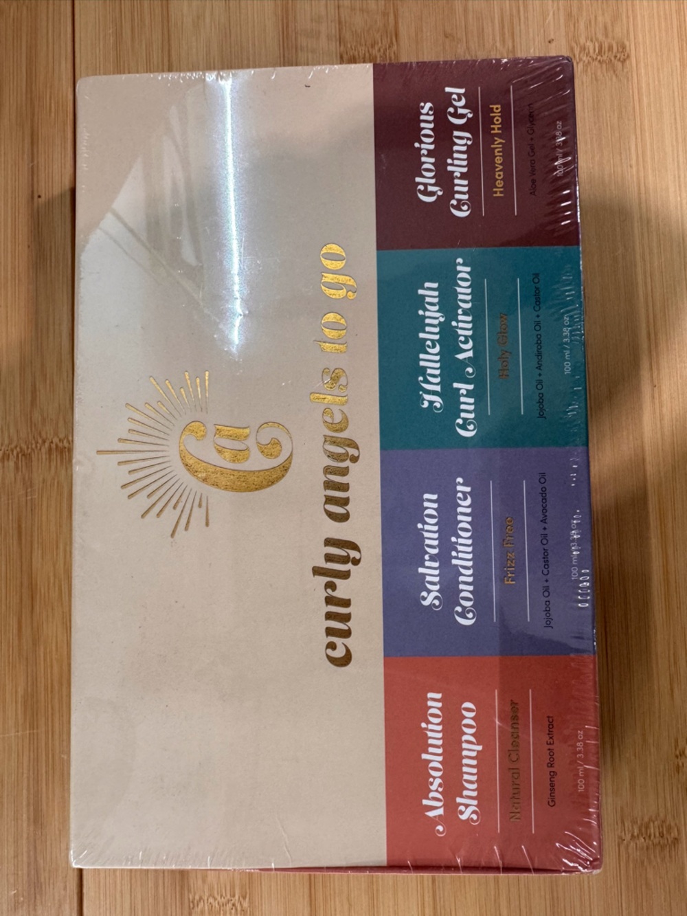 Curly Angels To Go Haircare Set